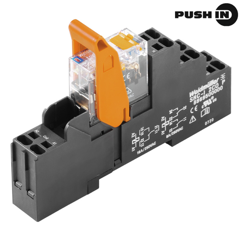 RCIKITP 24VDC 2CO LD/PB MC 1180240000 PCB Mount Relays (SPDT, DPDT)