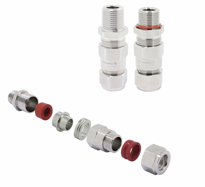 Weidmuller E1XZS/20/NPT1/2-WM 1188150000 Cable Glands & Fittings