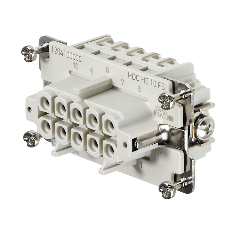 HDC HE 10 FS 1204100000 Wire-to-Wire Connectors