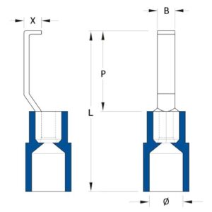 HBT 2,5 - 4,6 BL 1233330000 Wire Ferrules & Lugs