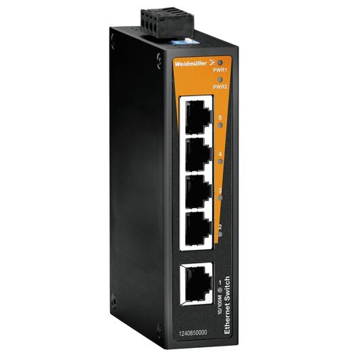 Weidmuller IE-SW-BL05T-5TX 1240850000 Ethernet Switches (Unmanaged, Managed, PoE)