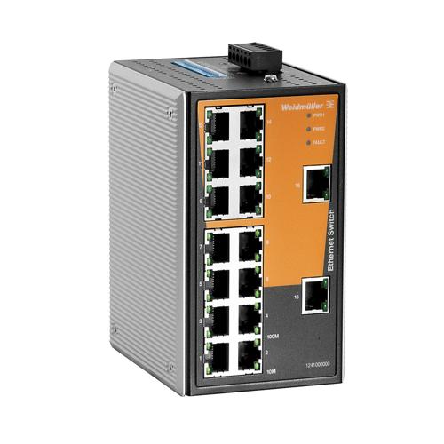 Weidmuller IE-SW-VL16-16TX 1241000000 Ethernet Switches (Unmanaged, Managed, PoE)
