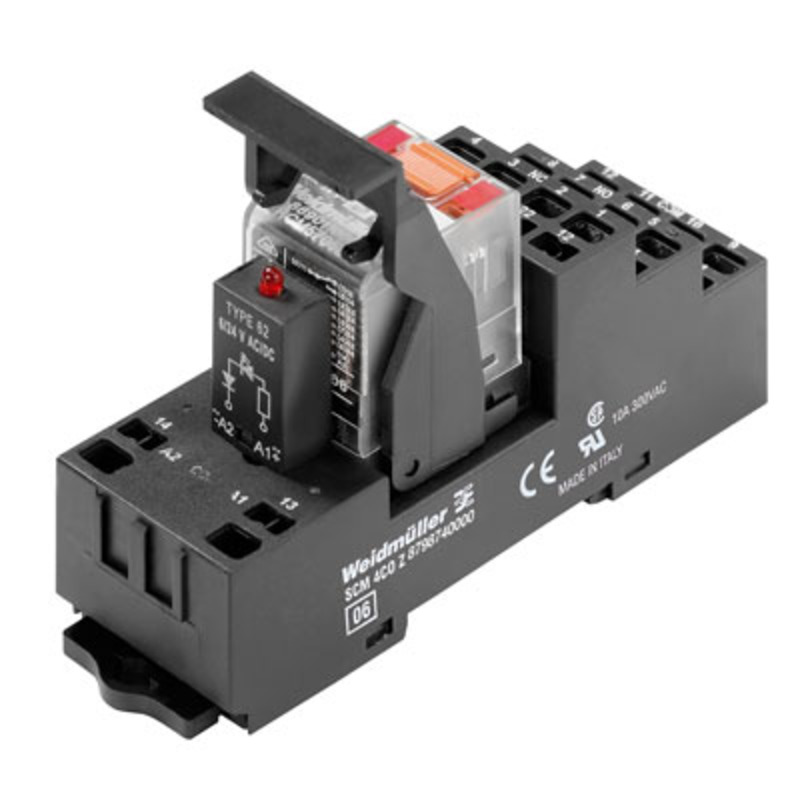 RCMKITZ 24VDC 4CO LED 1246790000 PCB Mount Relays (SPDT, DPDT)