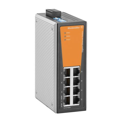 Weidmuller IE-SW-VL08T-8GT 1286860000 Ethernet Switches (Unmanaged, Managed, PoE)