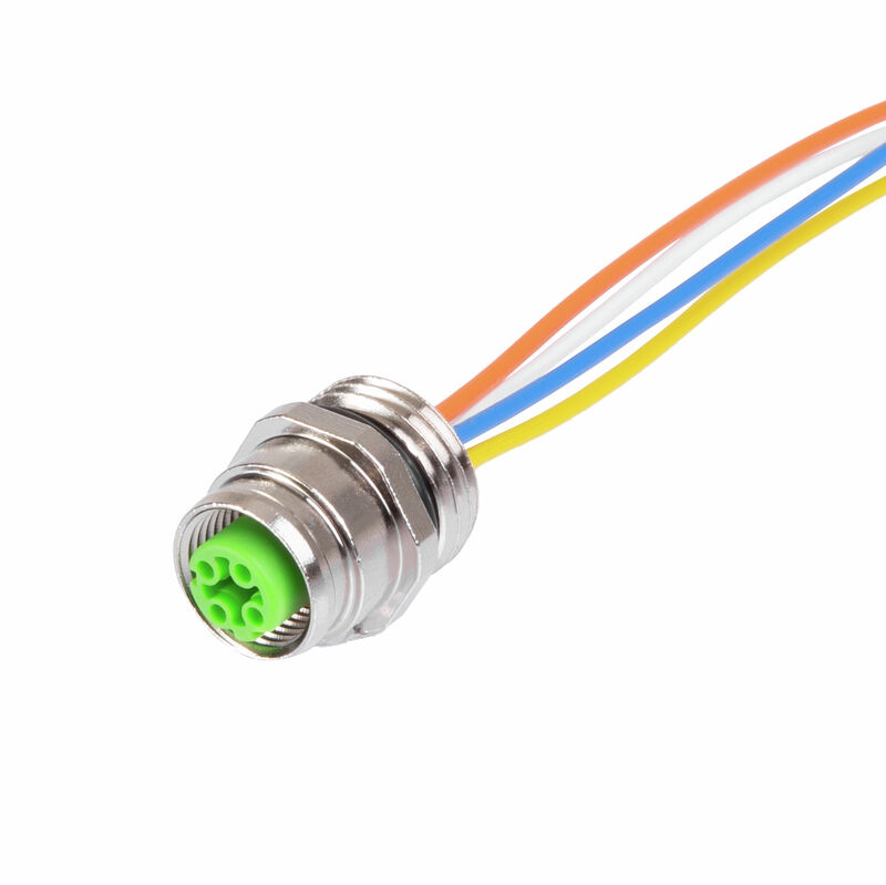Weidmuller SAIE-M12B-4-0.5U-M16-D 1308610000 Circular Connectors (M8, M12, MIL-SPEC)