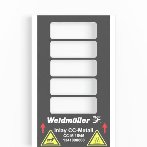 Weidmuller INLAY CC-M 15/45 1341090000 Label Printers & Receipt Printers