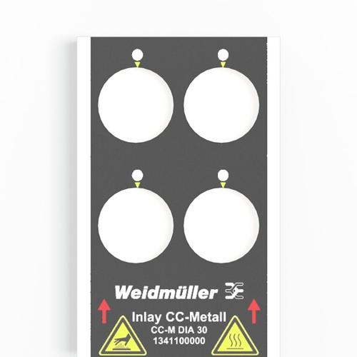 Weidmuller INLAY CC-M DIA 30 1341100000 Label Printers & Receipt Printers