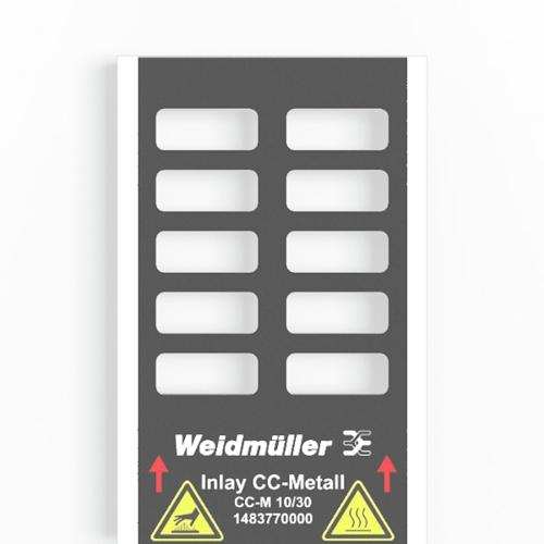 Weidmuller INLAY CC-M 10/30 1483770000 Label Printers & Receipt Printers