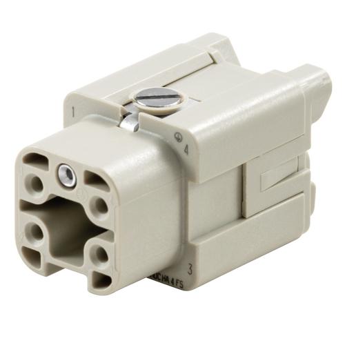 Weidmuller HDC HA 4 FS 1498400000 Wire-to-Wire Connectors