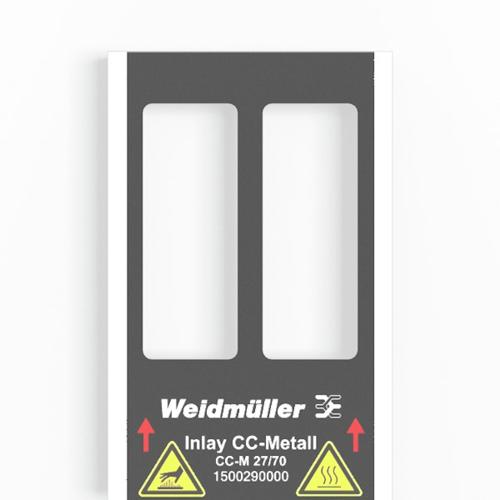 Weidmuller INLAY CC-M 27/70 1500290000 Label Printers & Receipt Printers