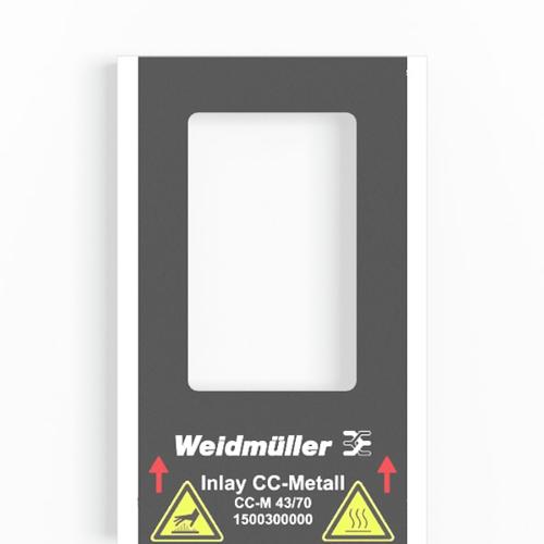 Weidmuller INLAY CC-M 43/70 1500300000 Label Printers & Receipt Printers