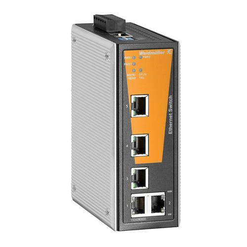 Weidmuller IE-SW-VL05M-5TX 1504280000 Ethernet Switches (Unmanaged, Managed, PoE)