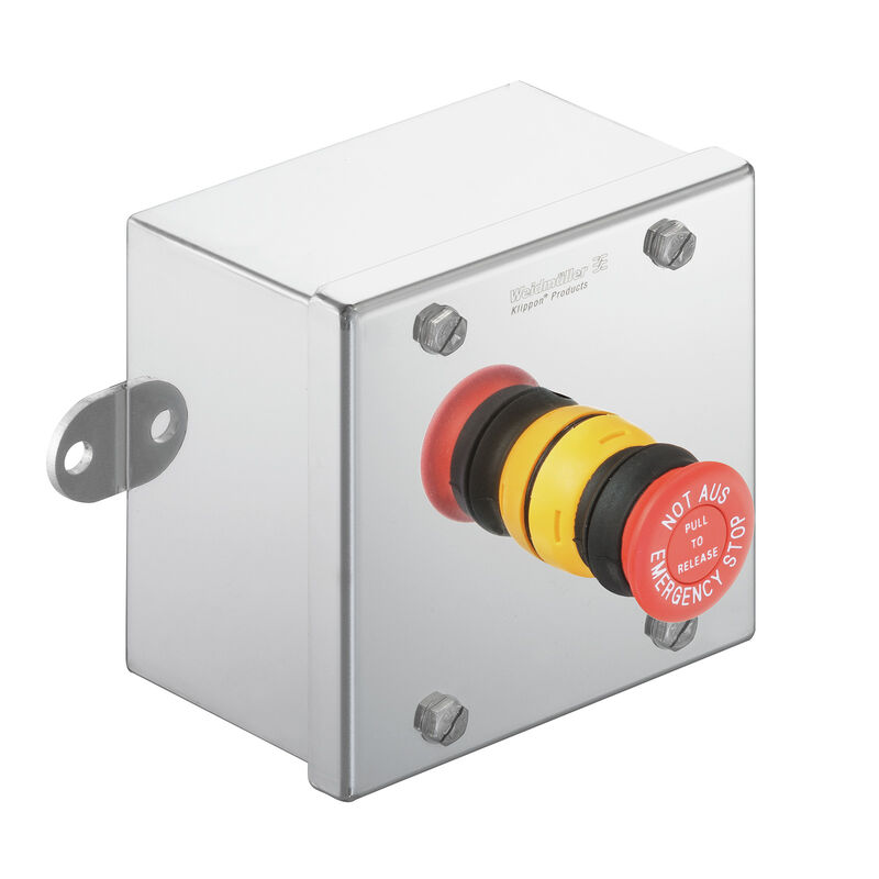 Weidmuller KLIPPON CS STB 1-1 1537200000 ATEX Certified Enclosures — Stainless Steel Enclosures