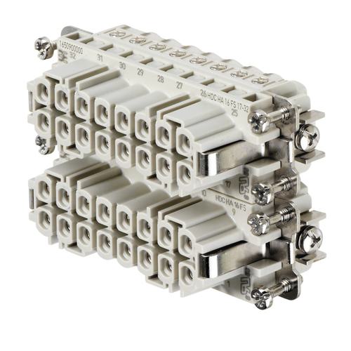 Weidmuller HDC HA 16 FS 17-32 1650900000 Wire-to-Wire Connectors