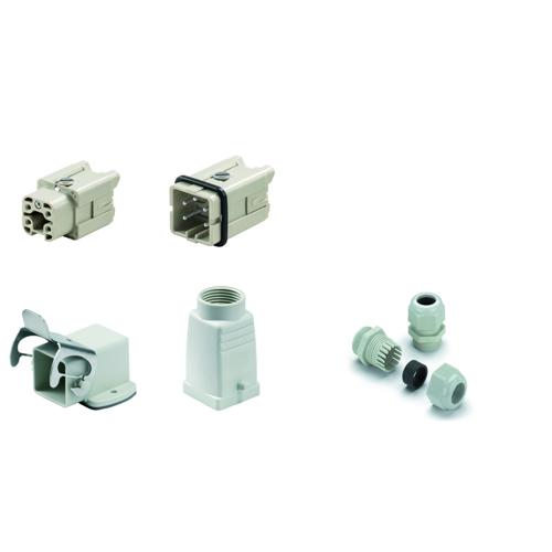 Weidmuller HDC KIT HA 04.406 M 1802720000 Wire-to-Board Connectors