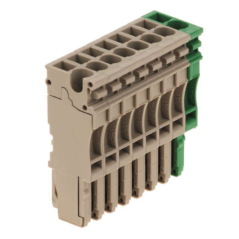 ZP 2.5/1AN/8 GN/BE 1867150000 Terminal Blocks