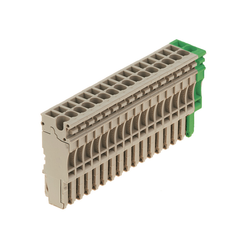 ZP 2.5/1AN/17 GN/BE 1867240000 Terminal Blocks