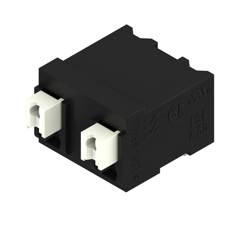 LSF-SMT 7.50/02/90 1.5SN BK TU 1869740000 Terminal Blocks (PCB Mount)