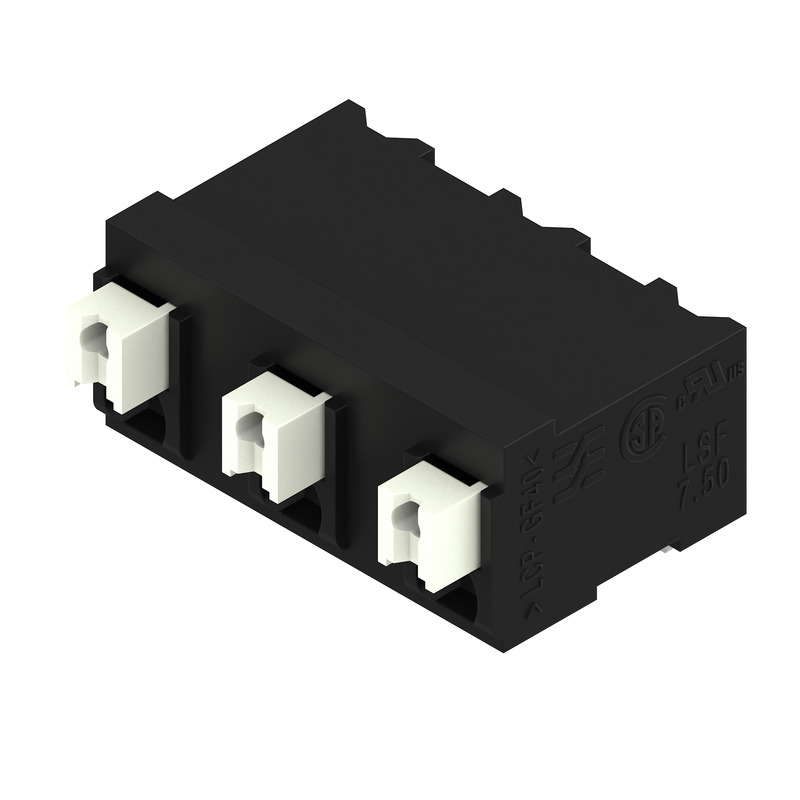 LSF-SMT 7.50/03/90 1.5SN BK TU 1869750000 Terminal Blocks (PCB Mount)