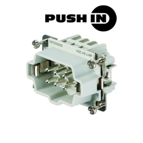 Weidmuller HDC HE 6 MP 1873530000 Wire-to-Wire Connectors