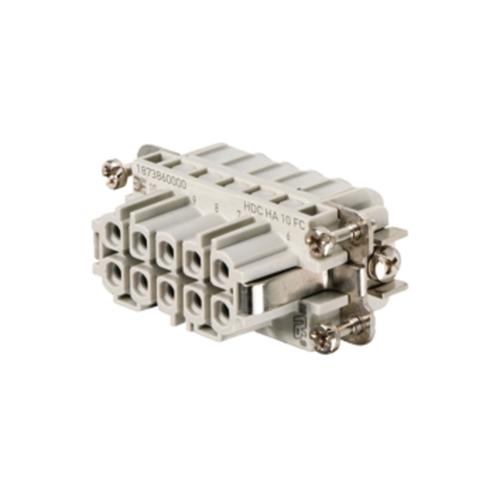 Weidmuller HDC HA 10 FC 1873860000 Wire-to-Wire Connectors