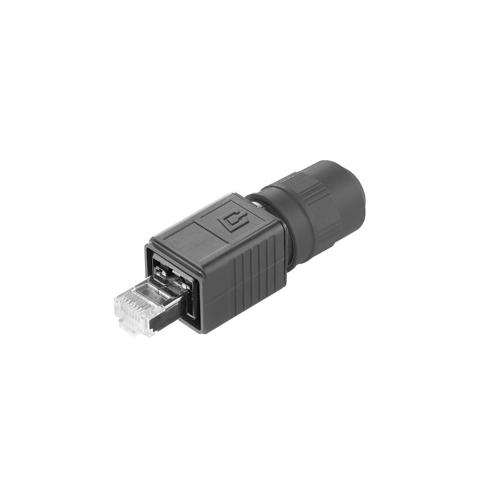 Weidmuller IE-PS-V04P-RJ45-TH 1963180000 Wire-to-Wire Connectors