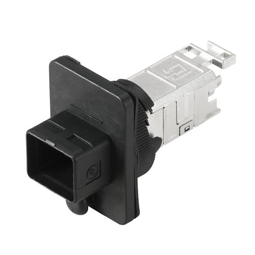 Weidmuller IE-BS-V04P-RJ45-FJ-B 1963730000 Wire-to-Wire Connectors