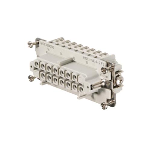 Weidmuller HDC HVE 6+2 FT CTH 1967240000 Wire-to-Wire Connectors