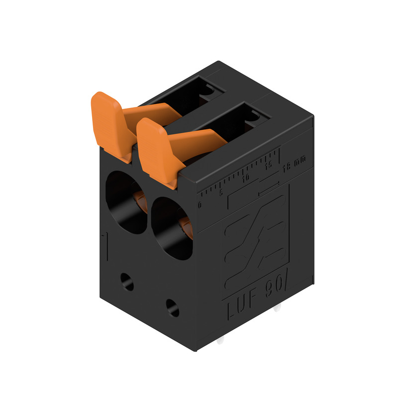 LUF 10.00/02/90 5.0SN BK BX 1988600000 Terminal Blocks (PCB Mount)