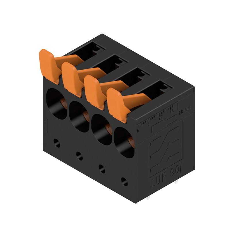 LUF 10.00/04/90 5.0SN BK BX 1988620000 Terminal Blocks (PCB Mount)