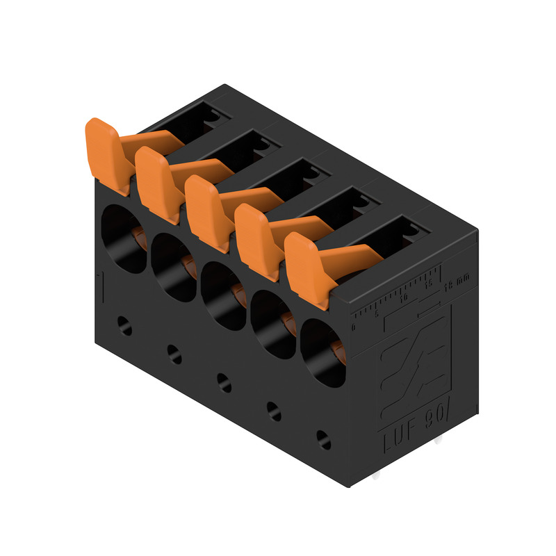 LUF 10.00/05/90 5.0SN BK BX 1988630000 Terminal Blocks (PCB Mount)