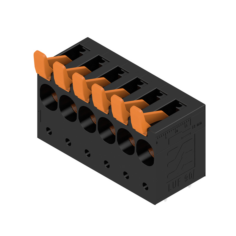 LUF 10.00/06/90 5.0SN BK BX 1988640000 Terminal Blocks (PCB Mount)
