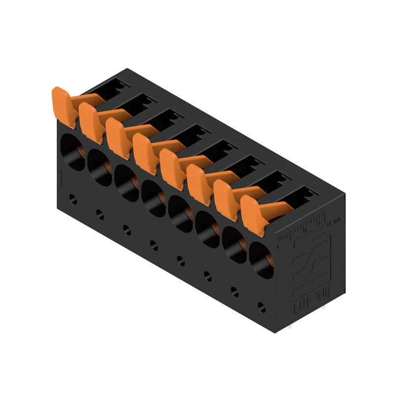 LUF 10.00/08/90 5.0SN BK BX 1988660000 Terminal Blocks (PCB Mount)