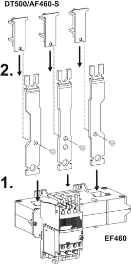 DT800/AF750-S 1SAX801902R1011 Contactors