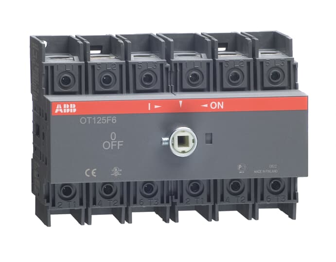OT125F6 1SCA105057R1001 Disconnect Switches