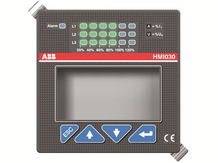 HMI030 SWIT.DISPLAY U.T4..T7-X1-E1/6n-T8 1SDA063143R1 Operator Control Panels
