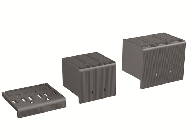HTC XT3 3p TERMINAL COVERS HIGH 2pcs 1SDA066668R1 Terminal Blocks