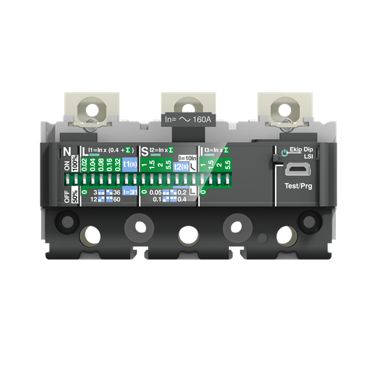 Ekip M Dip LIU IN=160A XT2 3P 1SDA067355R1 Air Circuit Breakers