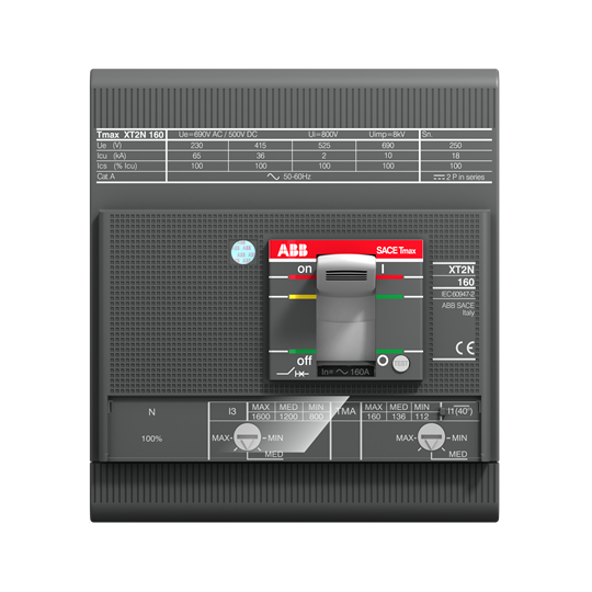 XT2S 160 TMG 16-160 4p F F 1SDA067749R1 Air Circuit Breakers