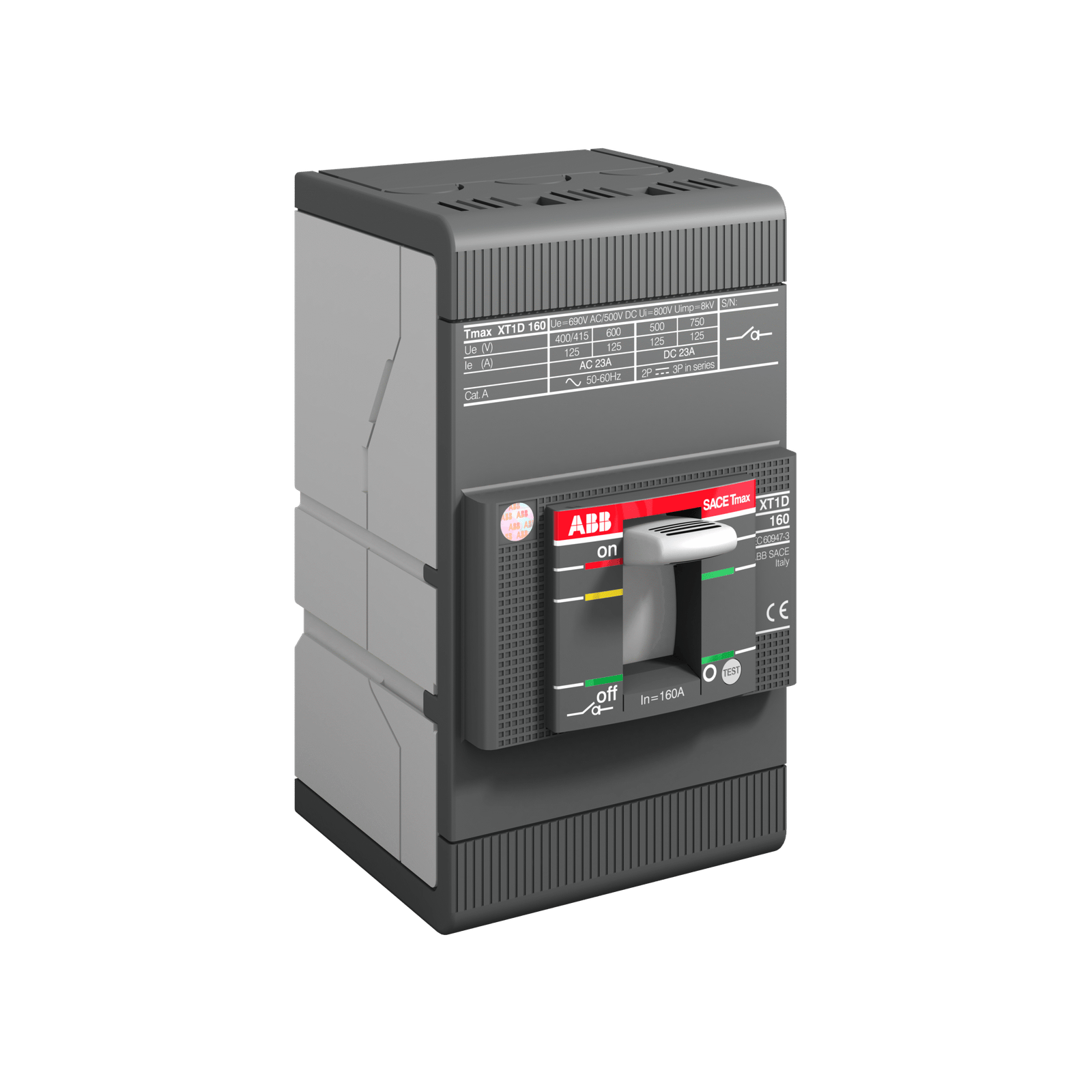 XT1D 160 3p F F 1SDA068208R1 Disconnect Switches