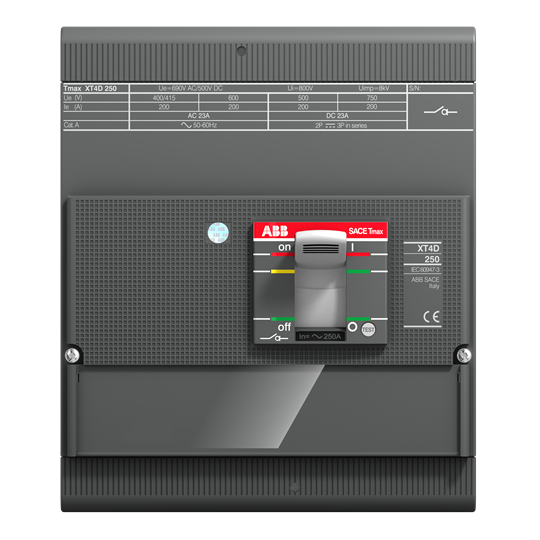 XT4D 250 4p F F 1SDA068213R1 Disconnect Switches