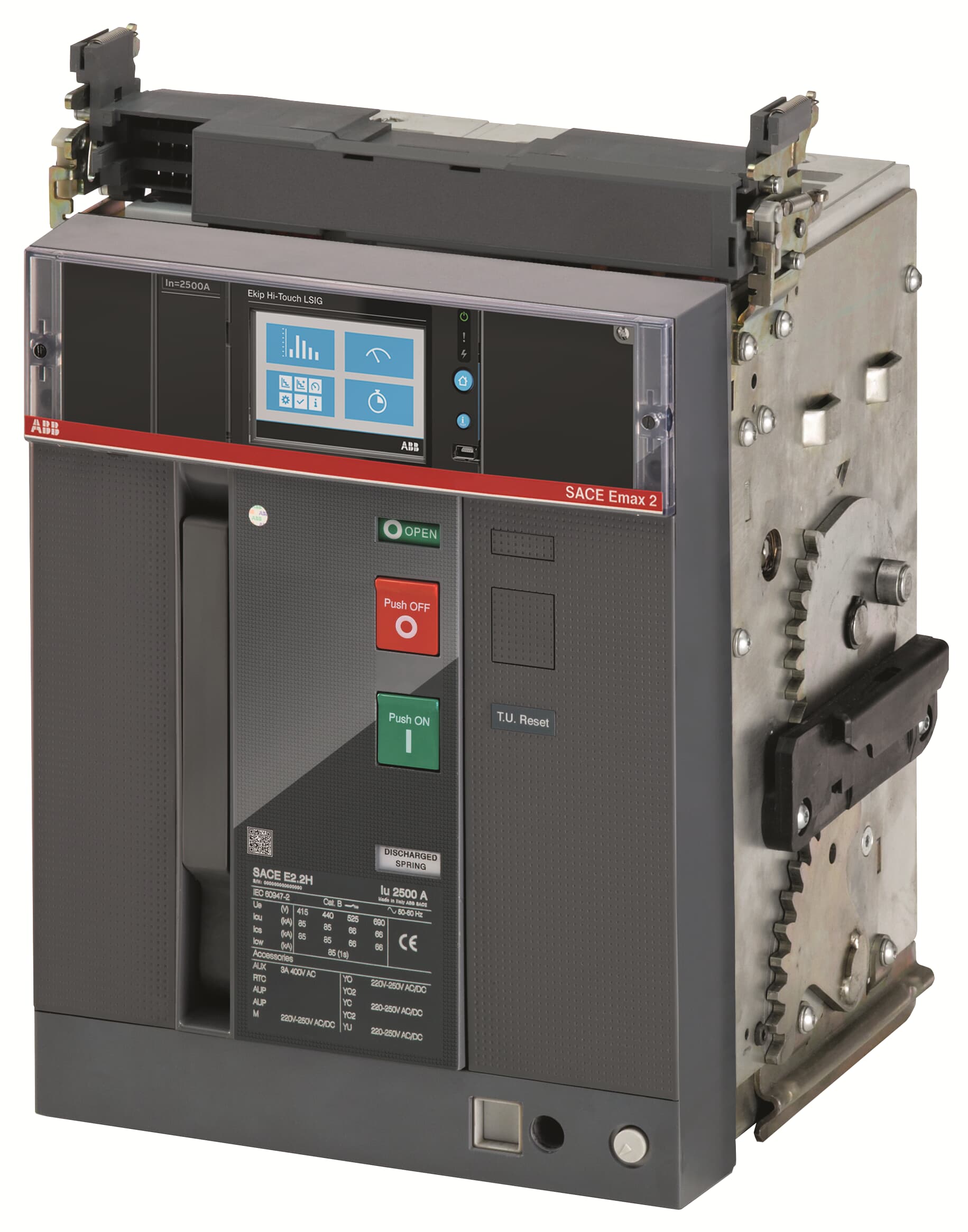E2.2N 2500 Ekip Touch LSIG 3p WMP 1SDA072416R1 Air Circuit Breakers