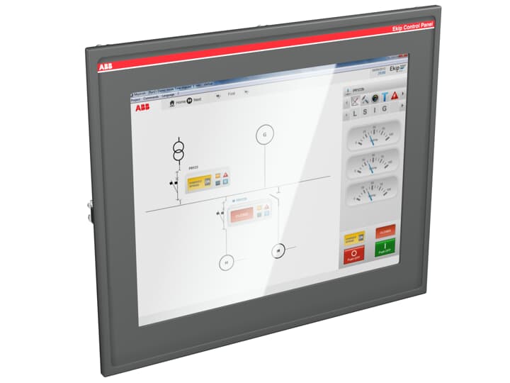 Ekip Control panel for 30 circuit-breakers 1SDA074312R1 Air Circuit Breakers