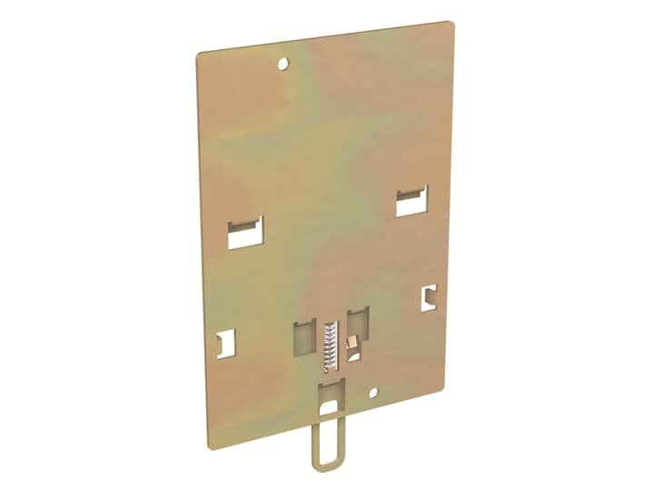 KIT DIN50022 XT4 4p PLATE DIN 1SDA080327R1 Contactors
