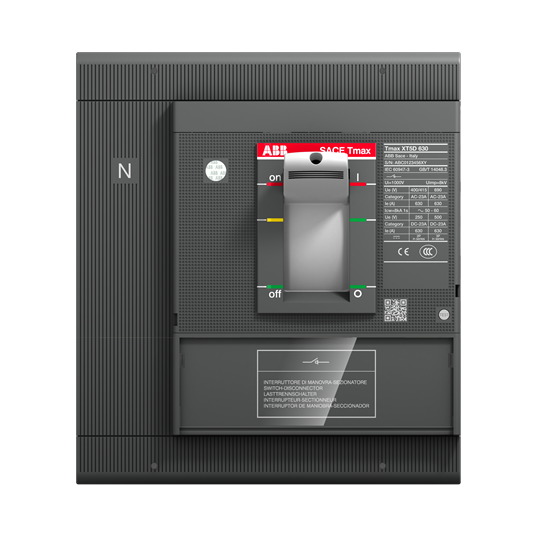 XT5D 400 4p F F 1SDA100548R1 Disconnect Switches