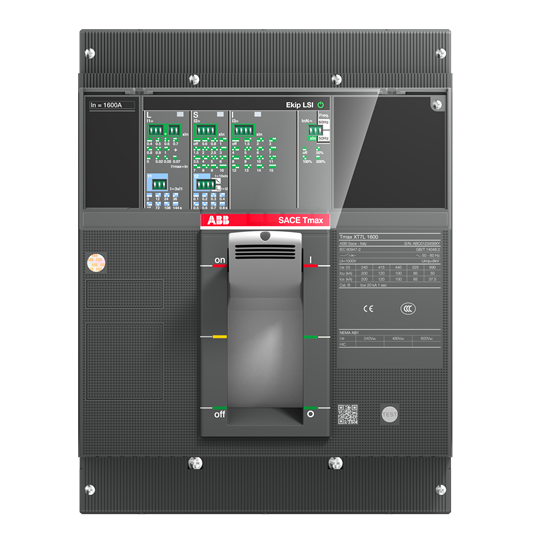 XT7H 1600 Ekip Dip LSI In=1600A 3p F F 1SDA100897R1 Air Circuit Breakers