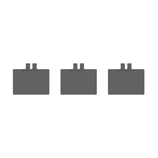 KIT F XT5 3pcs 1SDA104730R1 Terminal Blocks