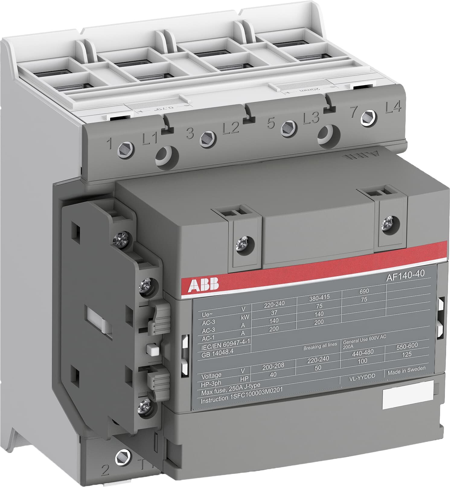 AF140-40-11-13 1SFL447101R1311 Contactors