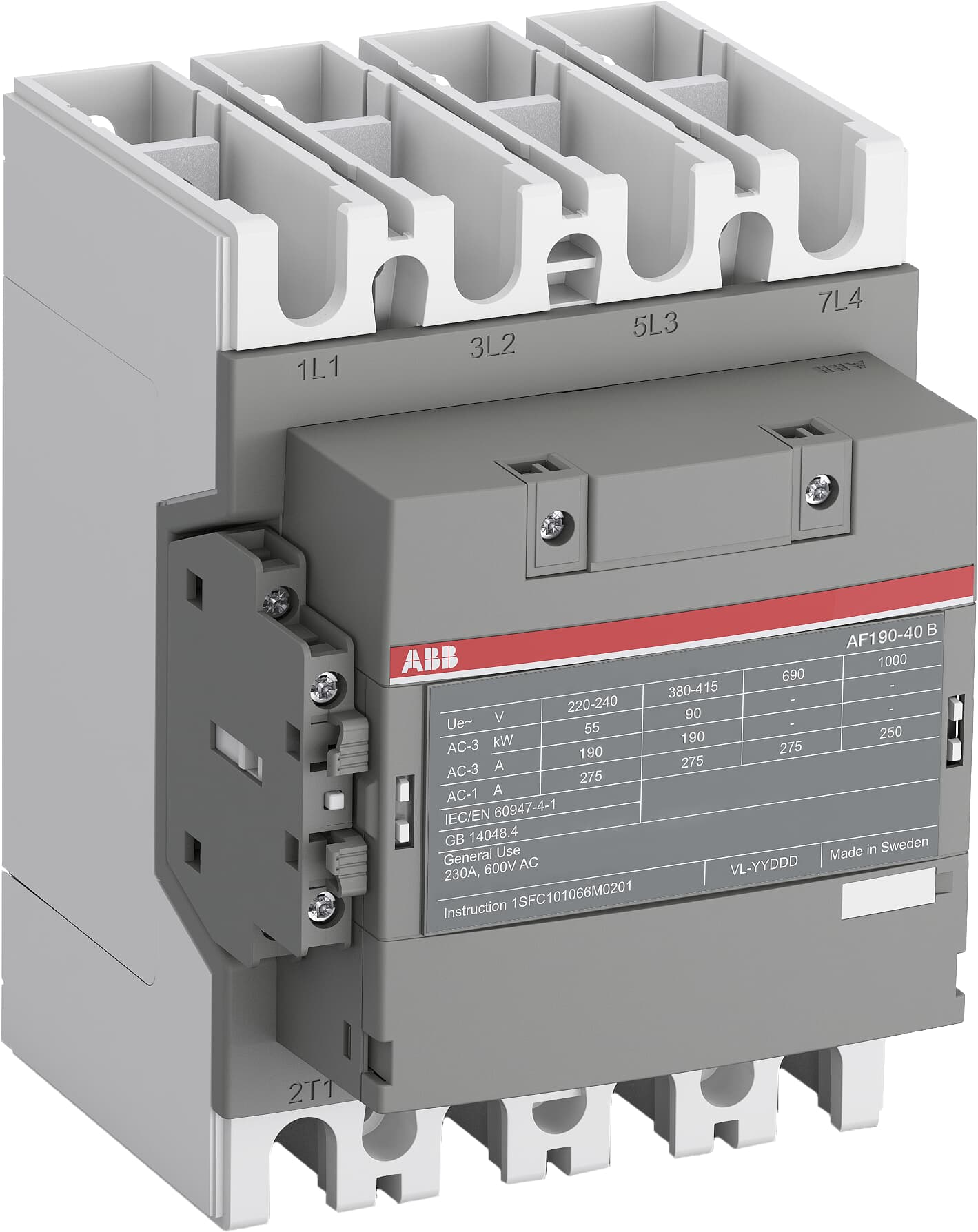 AF190-40-11-11 1SFL487102R1111 Contactors