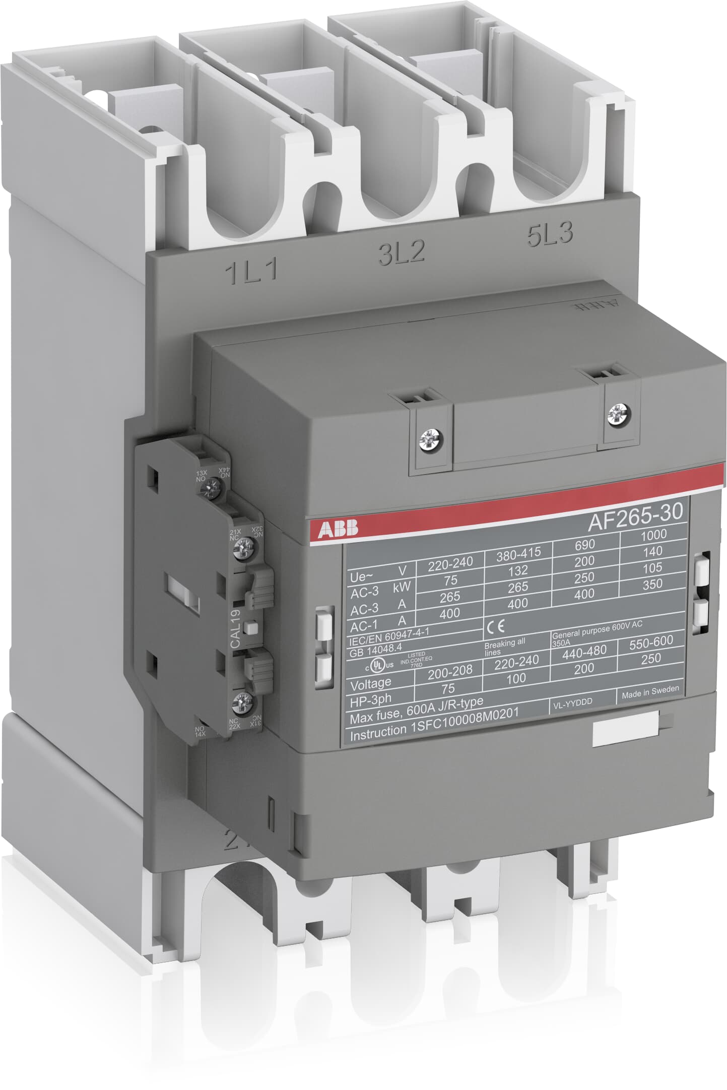 AF265-30-11-12 1SFL547002R1211 Contactors